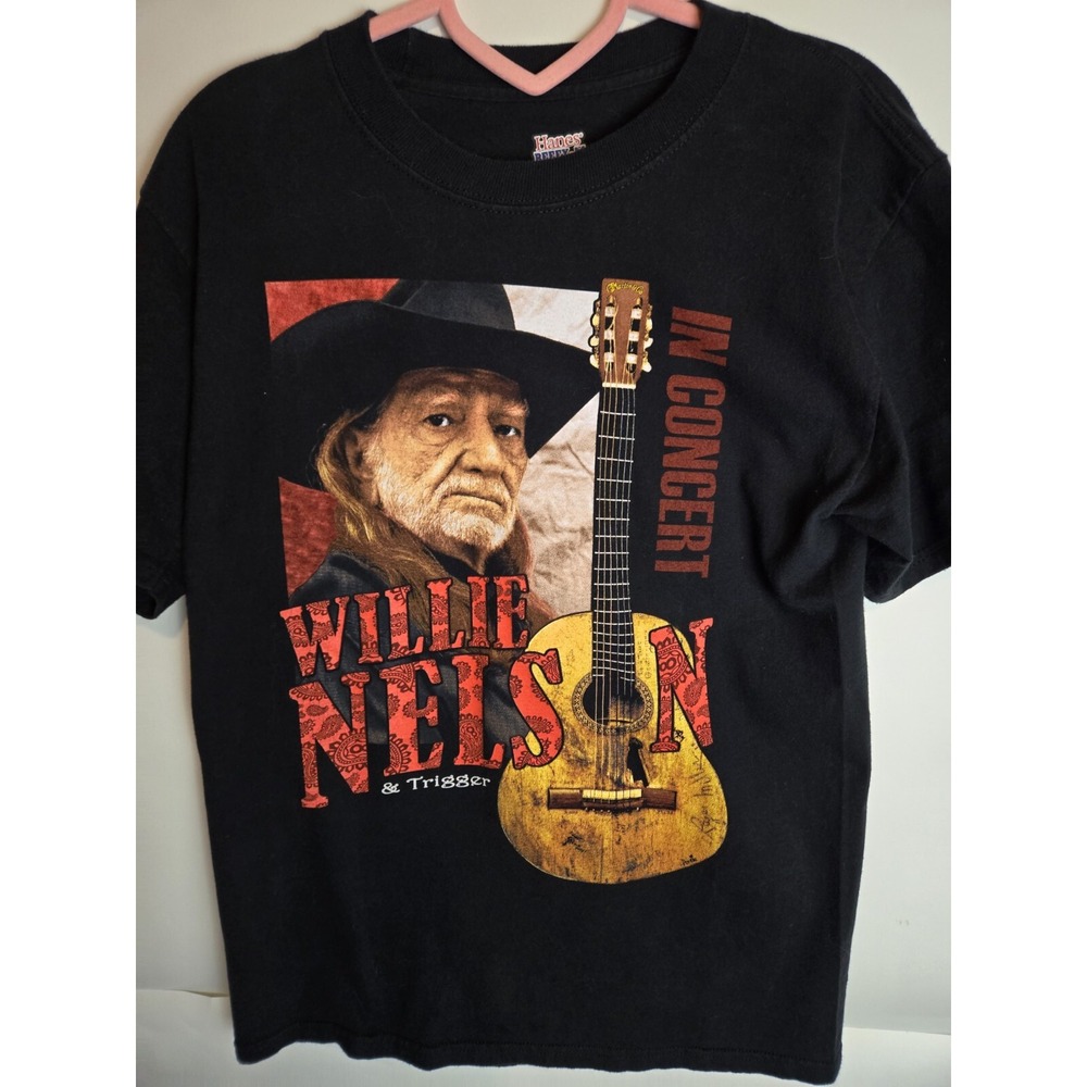 2015 Willie Nelson & Trigger Fall LTD of 1020 Concert Tour Size Small T-Shirt